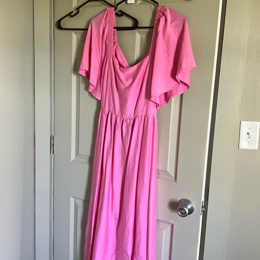 A New Day open/tie back dress